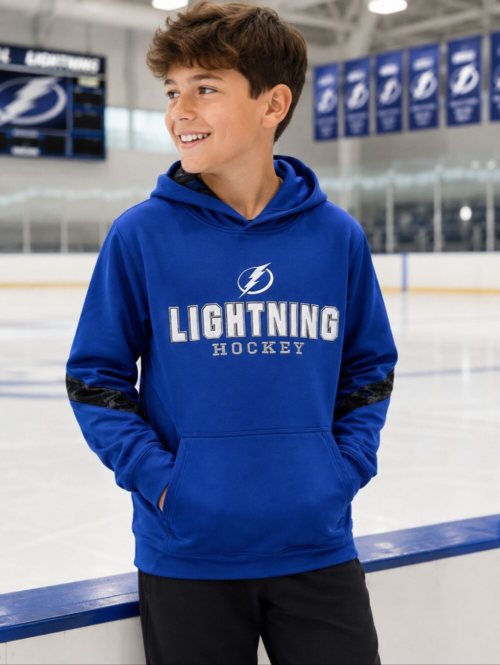 Colosseum Tampa Bay Lightning Hockey Hoodie